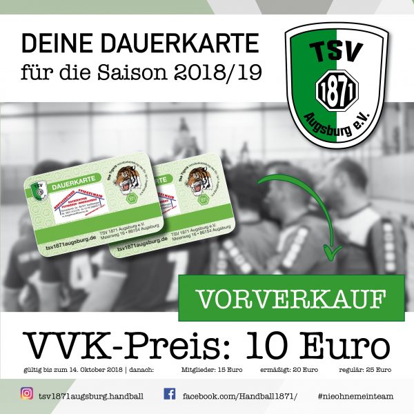 Dauerkarten Vorverkauf Saison 2018/2019_1