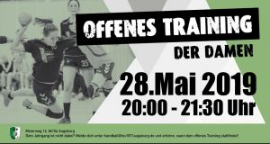 +++ Offenes Training der Damen +++ @ TSV 1871 Augsburg e.V. | Augsburg | Bayern | Deutschland